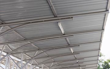 installing Bronllys metal roofing