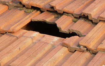 roof repair Bronllys, Powys